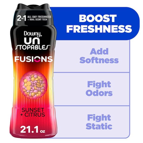 21.1 oz. Unstoppables Fusions 2 in 1 Sunset Citrus Scent Booster Beads