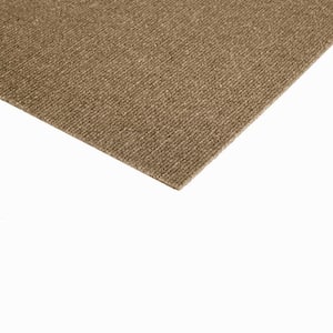 Elk Ridge - Chestnut - Brown Commercial/Residential 24 x 24 in. Peel and Stick Carpet Tile Square (60 sq. ft.)