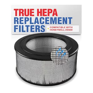 True HEPA Filter Replacement Compatible with Honeywell 20500 fits 10500/EV-10 17000 and 83170 Air Purifier