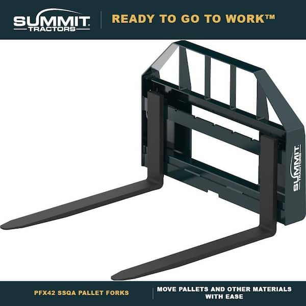Summit 42 in. SSQA Pallet Forks