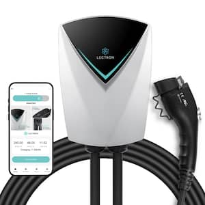 EV Charging Station (WiFi) 48 Amp with App Control-Level 2 Charger (240-Volt) with NEMA 14-50 Plug/Hardwired