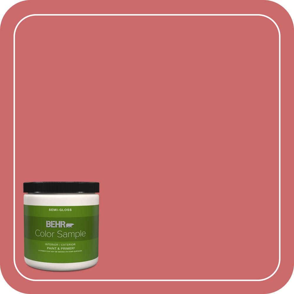 8 oz. #MQ4-02 Strawberry Wine Semi-Gloss Interior/Exterior Paint & Primer Color Sample price history on PriceWatchPro