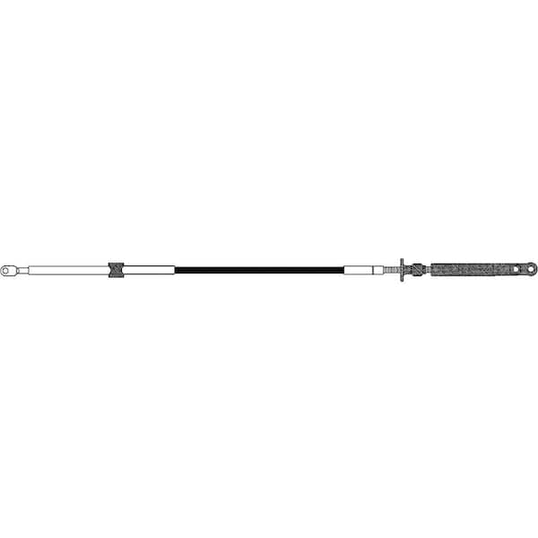 Standard Control Cable with C4 Stroke for BRP/Evinrude (Pre-1979)