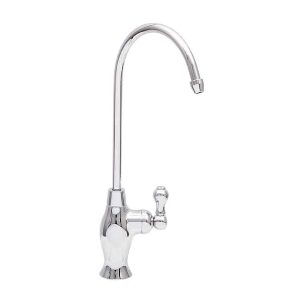 null Single-Handle Drinking Water Filtration Faucet in Polished Chrome