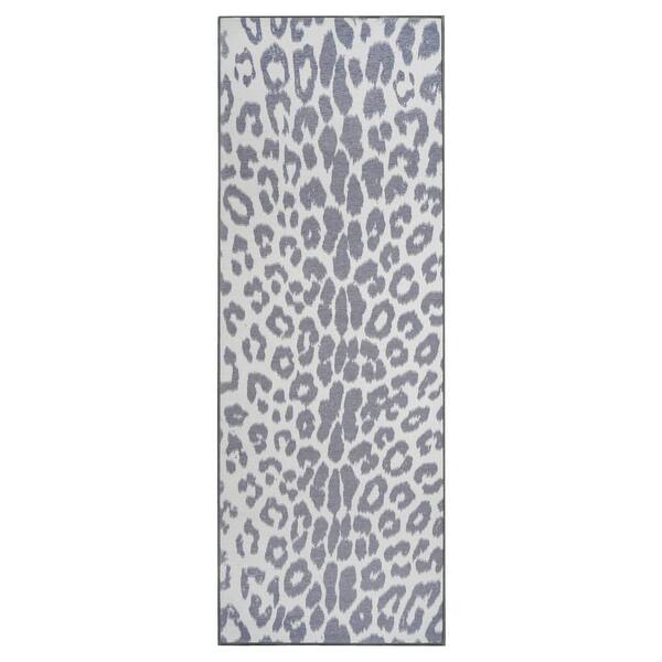 Unique Loom Wildlife Collection Animal Inspired with Cheetah Bordered  Design Area Rug, 3 ft 3 in x 5 ft 3 in, Ivory/Black