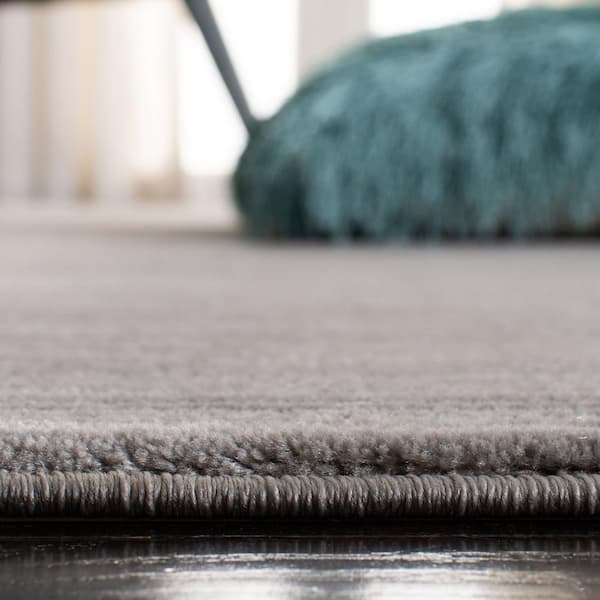Vision 11 ft. x 15 ft. Silver Solid Marle Area Rug