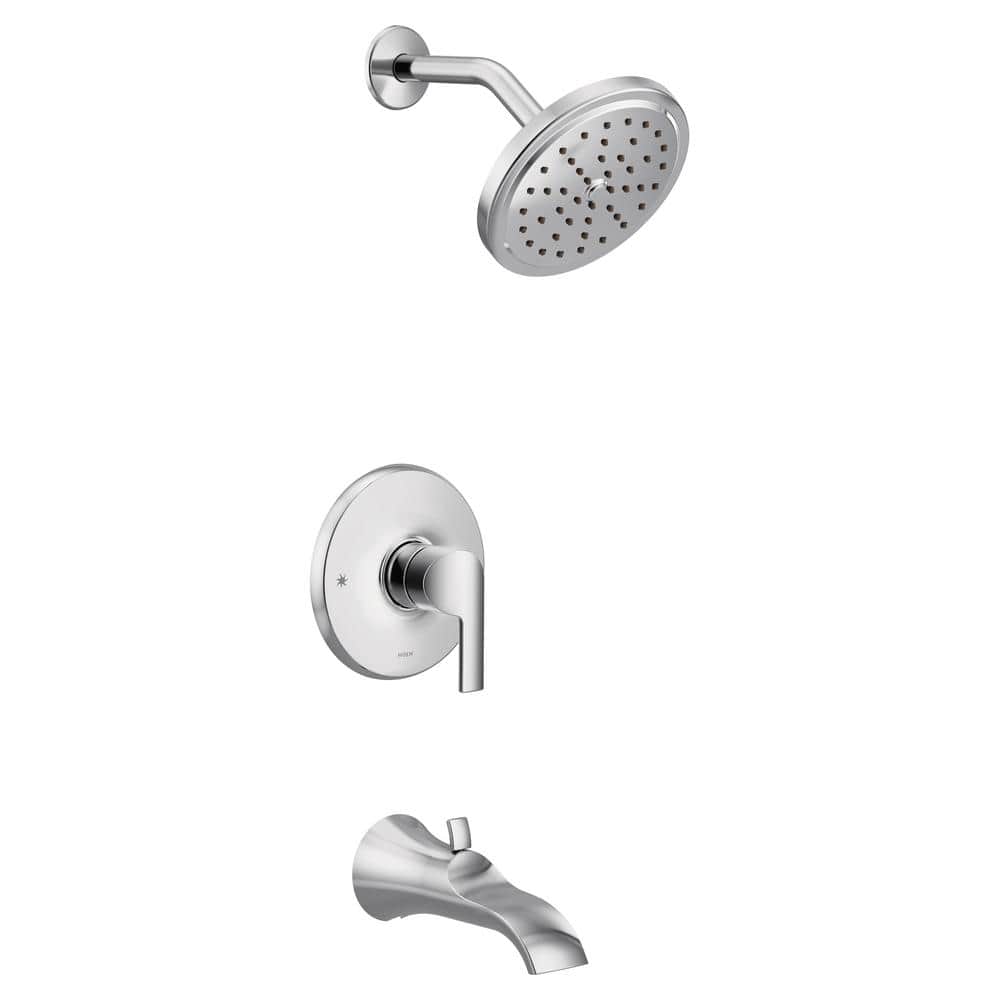 MOEN Doux MCORE 3Series 1Handle Tub and Shower Trim Kit in Chrome