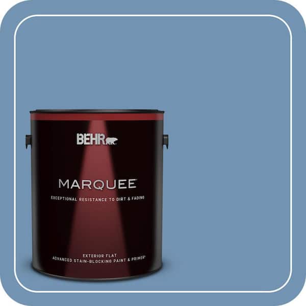 BEHR MARQUEE 1 gal. #T13-5 Belladonna Flat Exterior Paint & Primer