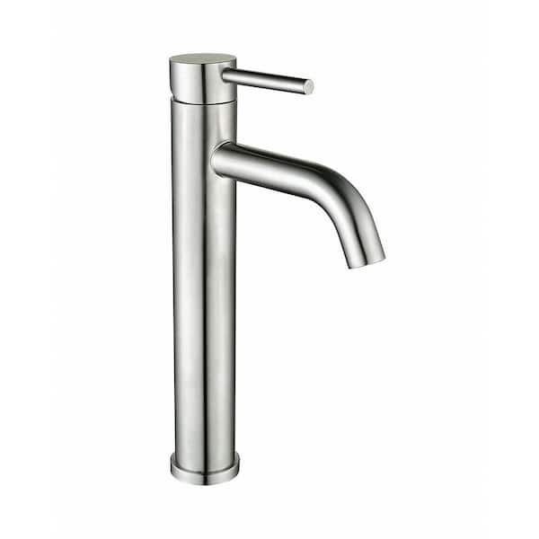 Venturi Single Hole Single-Handle Bathroom Faucet in Brushed Nickel