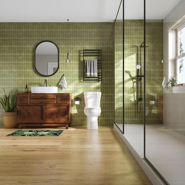 21 5/8 in. to 24 in. W x 25 5/8 to 30 5/16 in. L Adjustable Height and Width Toilet Safety Rail
