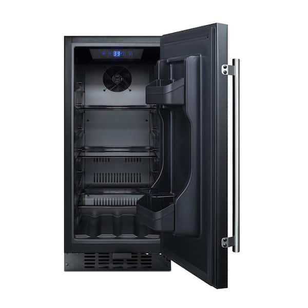 Summit Appliance 15 in. 2.2 cu. ft. Mini Fridge in Black ALR15B