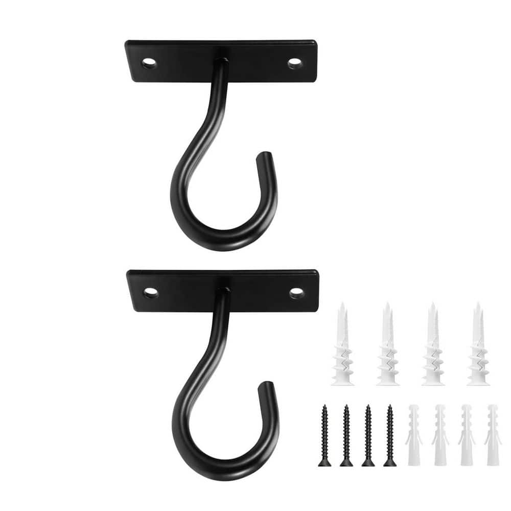 Ceiling Hooks for Hanging Plant, Hanger for Indoor and Outdoor Plant Pots Holder, 2.5 in. 2-Pack, Iron price history on PriceWatchPro