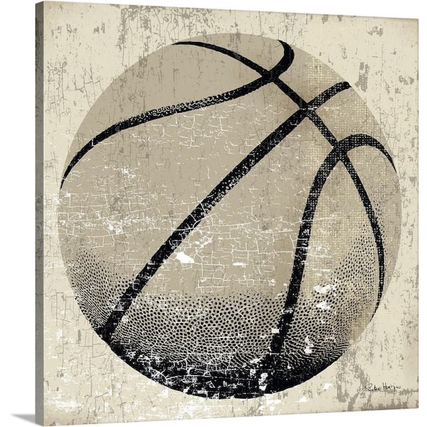 Canvas Print Basketball Ball 