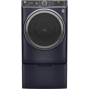 28 in. Wide Laundry Pedestal with 16 in. Height in Sapphire Blue