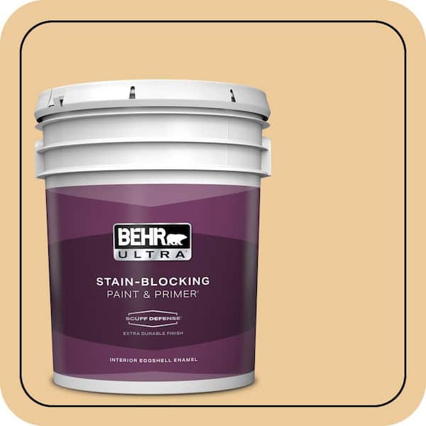 BEHR ULTRA 5 gal. #M270-4 Filtered Moon Extra Durable Eggshell Enamel Interior Paint & Primer
