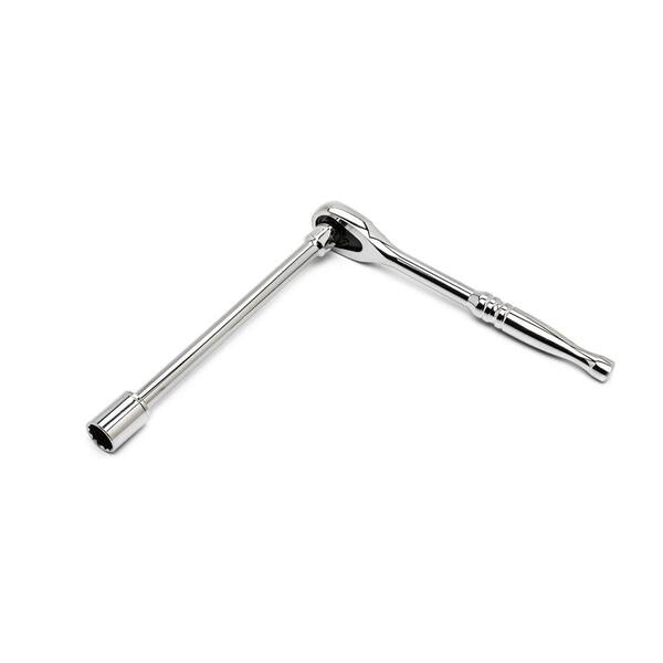 Uxcell 1/2" Straight Handle Ratchet Handle, 24 Tooth Socket Wrench, Reversible Ratchet Wrench - View #3