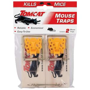 Mouse Traps (Wooden), Inexpensive, Effective Way to Catch Mice in the Home, 2-Traps