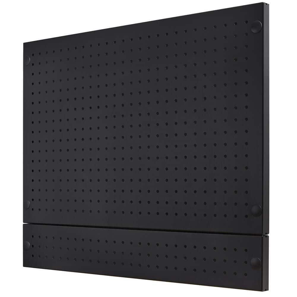 Husky Steel Pegboard Set In Black (28 In. W X 23.5 In H) For Heavy Duty ...