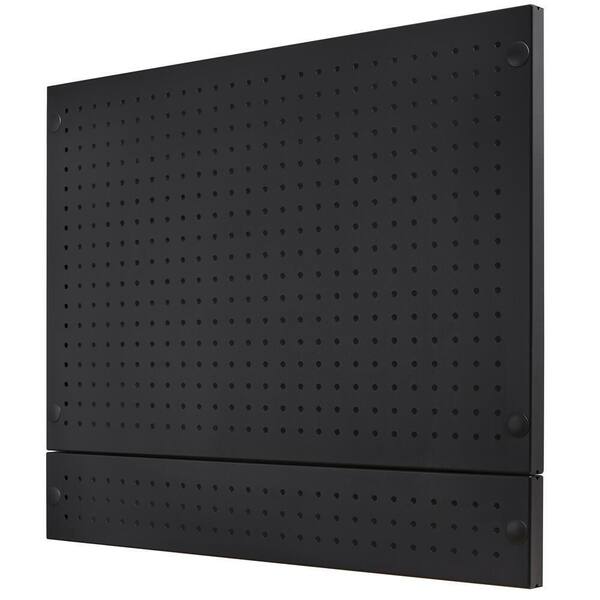 Everbilt 16 in. H x 16 in. W Plastic Pegboard in Black (50 lbs