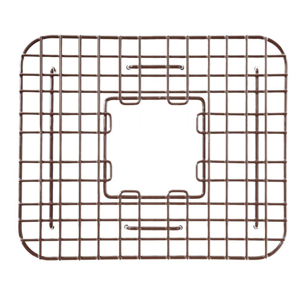 SinkSense Gehry Antique Brown 14" x 11.75" Kitchen Sink Bottom Grid