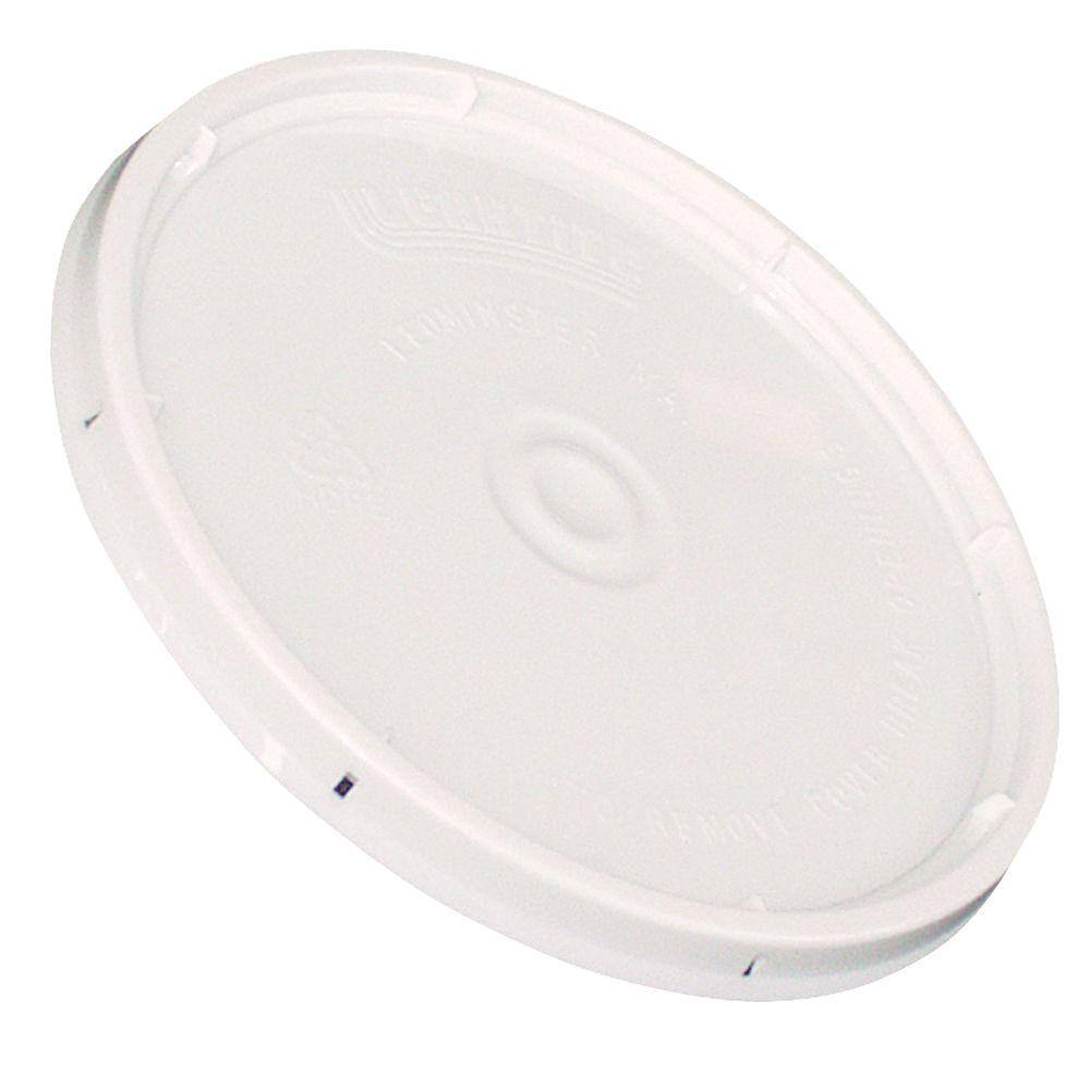 Leaktite 2-gal. Plastic Pail Lid (60-Pack) 210655 - The Home Depot