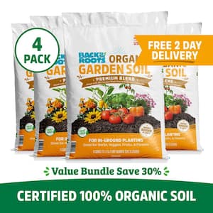 Organic Garden Soil (4 1 cu.ft. Bags )