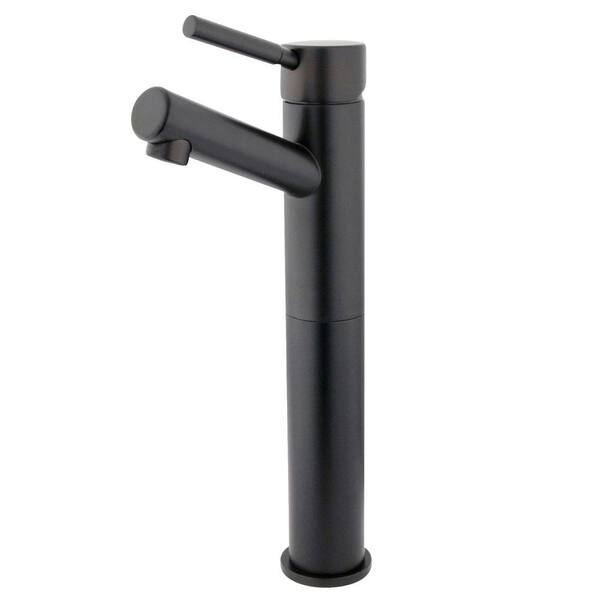 Kingston Brass Abington Single Hole Single-Handle Vessel Bathroom Faucet in Oil Rubbed Bronze