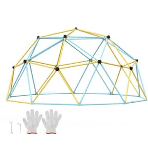 Climbing Dome, Jungle Gym Supports 750 lbs. and Easy Assembly, 12 ft. Geometric Dome Climber Play Center