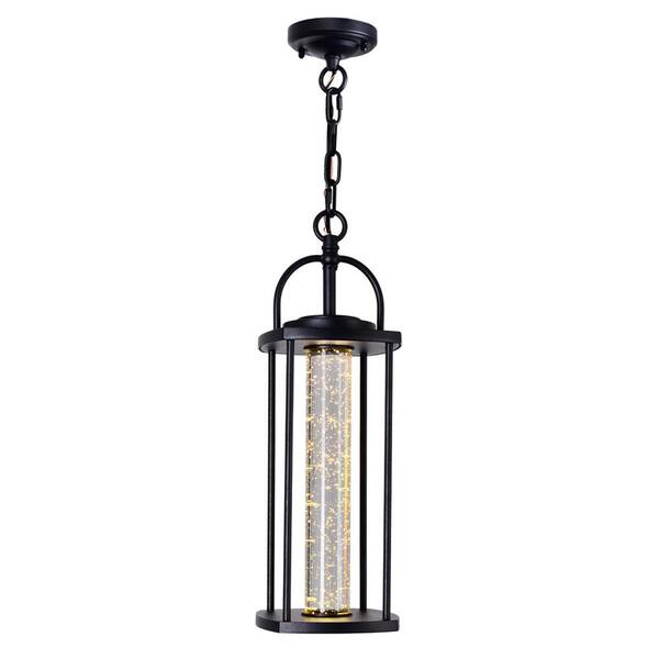 CWI Lighting Greenwood LED Outdoor Black Pendant