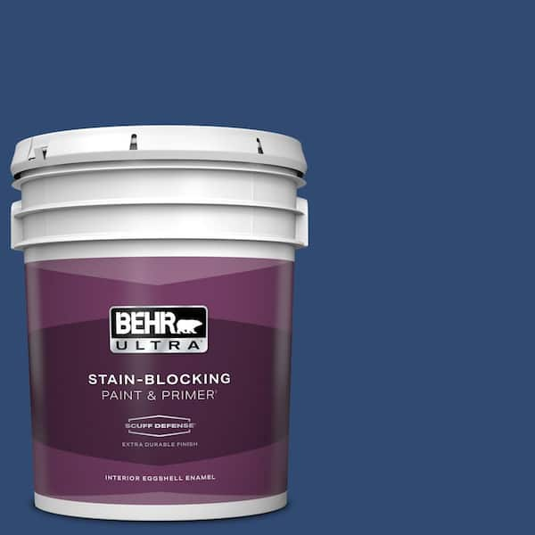 BEHR ULTRA 5 gal. #S-H-590 Sailboat Extra Durable Eggshell Enamel Interior Paint & Primer