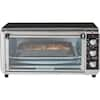  BLACK+DECKER TO3250XSB 8-Slice Extra Wide Convection Countertop  Toaster Oven, Includes Bake Pan, Broil Rack & Toasting Rack, Stainless  Steel/Black: Home & Kitchen