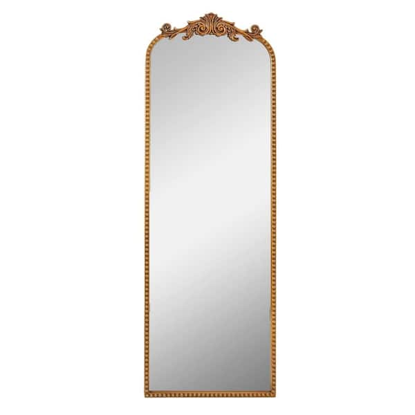 American Art Decor Full Length Antique Gold 22 in. W x 64 in. H