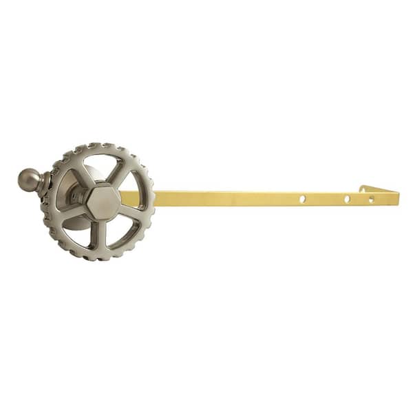 Fuller Universal Front or Side Mount Toilet Tank Lever in Brushed Nickel