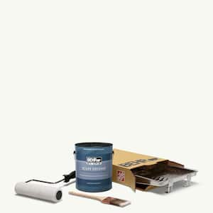 1 gal. PPU18-6 Ultra Pure White Extra Durable Satin Enamel Interior Paint and 5-Piece Wooster Set All-in-One Project Kit