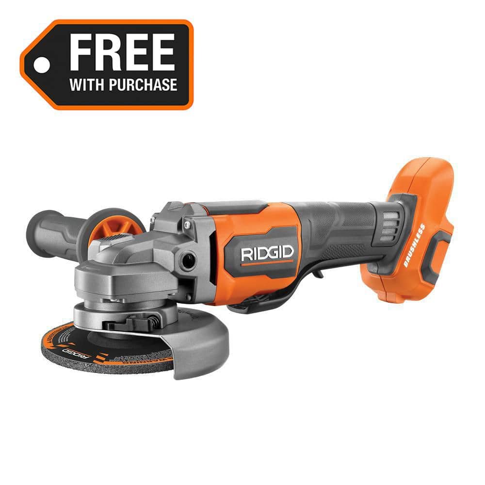 RIDGID 18V Brushless Cordless 4-1/2 in. Paddle Switch Angle