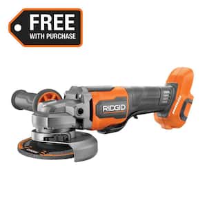 18V Brushless Cordless 4-1/2 in. Paddle Switch Angle Grinder (Tool Only)