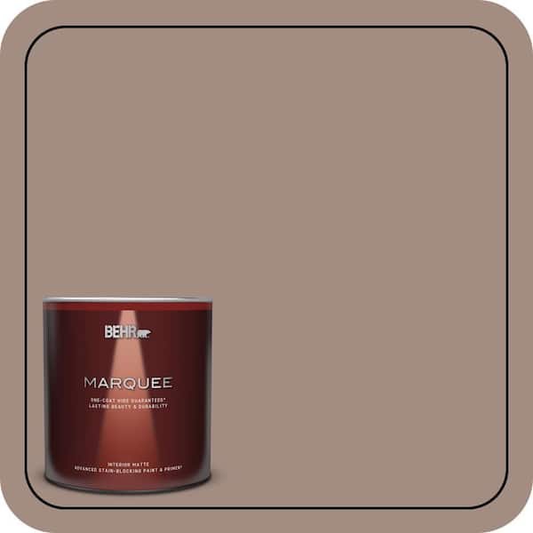 BEHR MARQUEE 1 qt. #770B-5 Country Club Matte Interior Paint & Primer