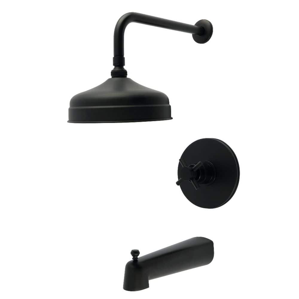 Concord 1-Handle Tub and Shower Faucet in Matte Black price history on PriceWatchPro