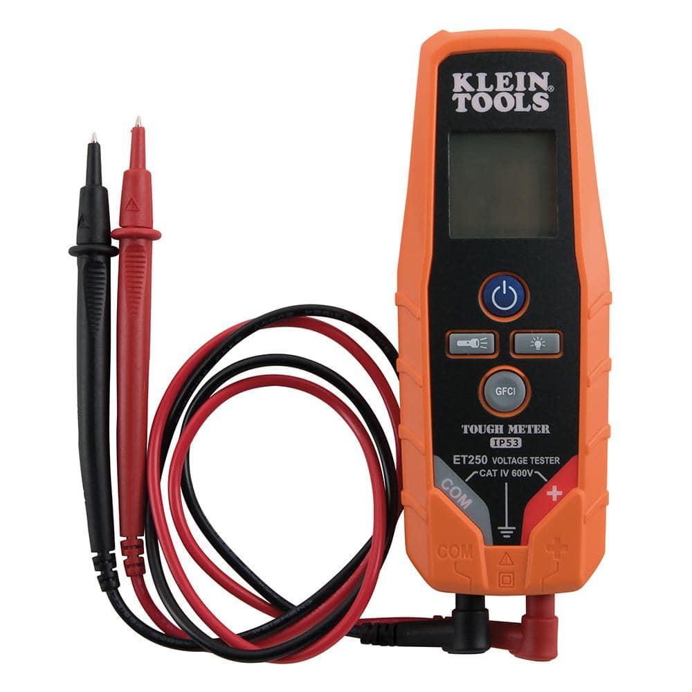 Klein Tools Multicolored Digital AC/DC Voltage Continuity Tester