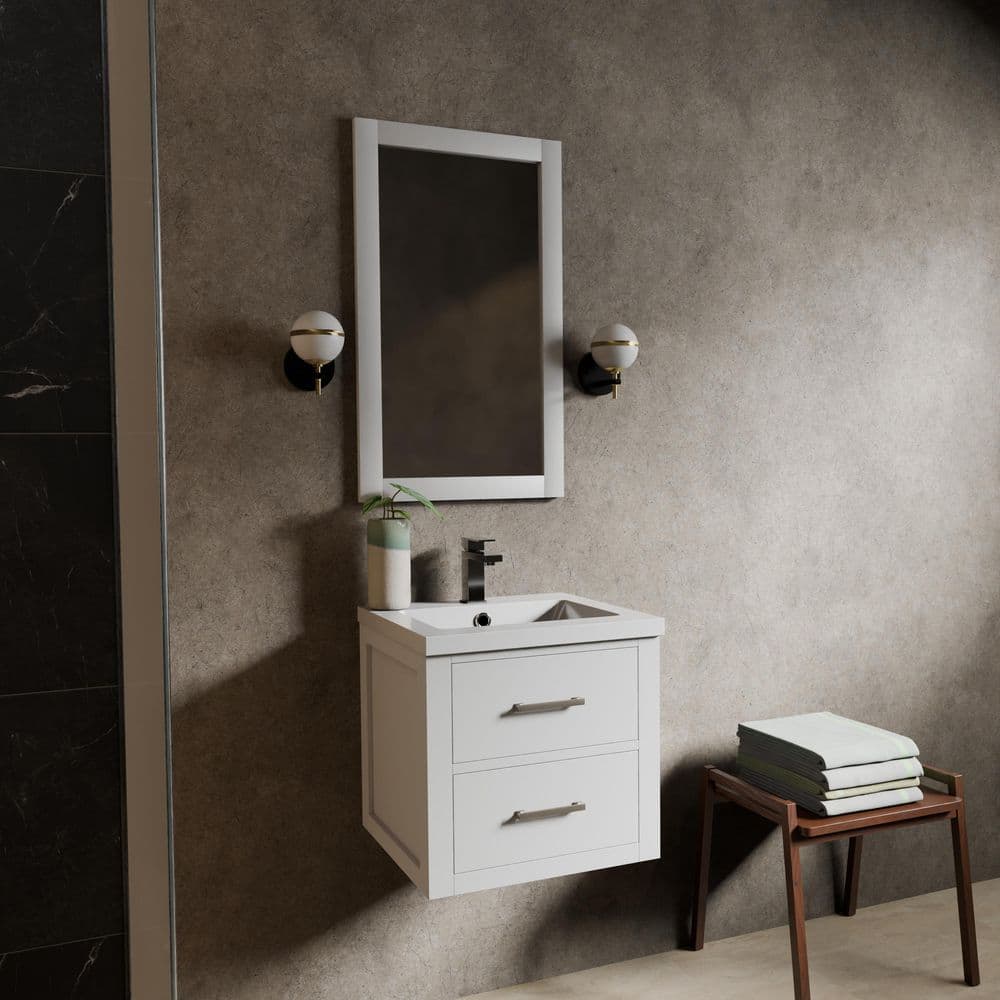Sherman 20 in. Bath Vanity Cabinet without Top in White Assembled price history on PriceWatchPro