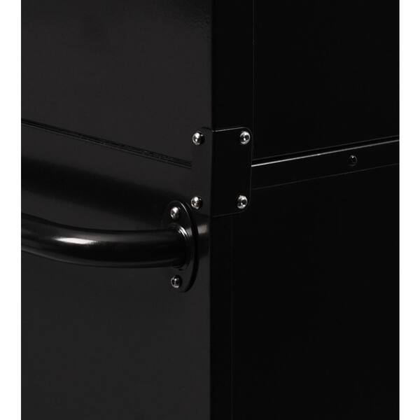 Husky - 46 in. 14-Drawer Tool Chest and Cabinet Combo in Black