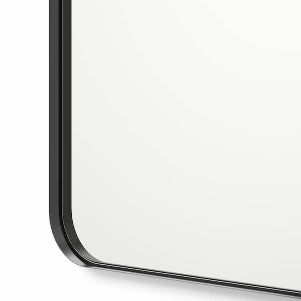 2-Way Rectangle Wall Mirror w/ Rounded Corners, Anti-Blast Film - 24x3 –  Best Choice Products