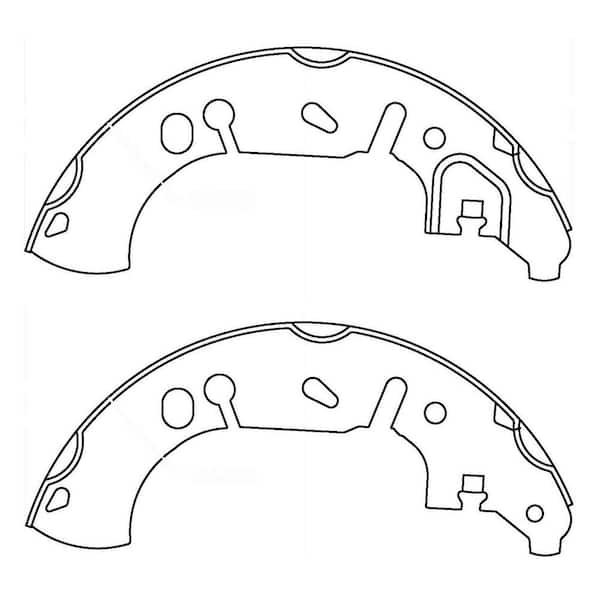 Centric Parts Drum Brake Shoe 2017-2018 Nissan Sentra 1.6L