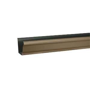5 in. x 10 ft. Natural Clay Aluminum K-Style Gutter