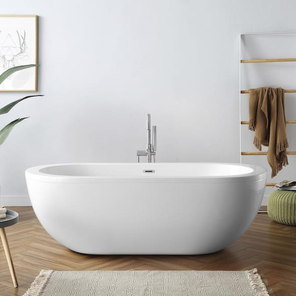 Brooklyn 1500 x 750mm Double Ended Freestanding Bath