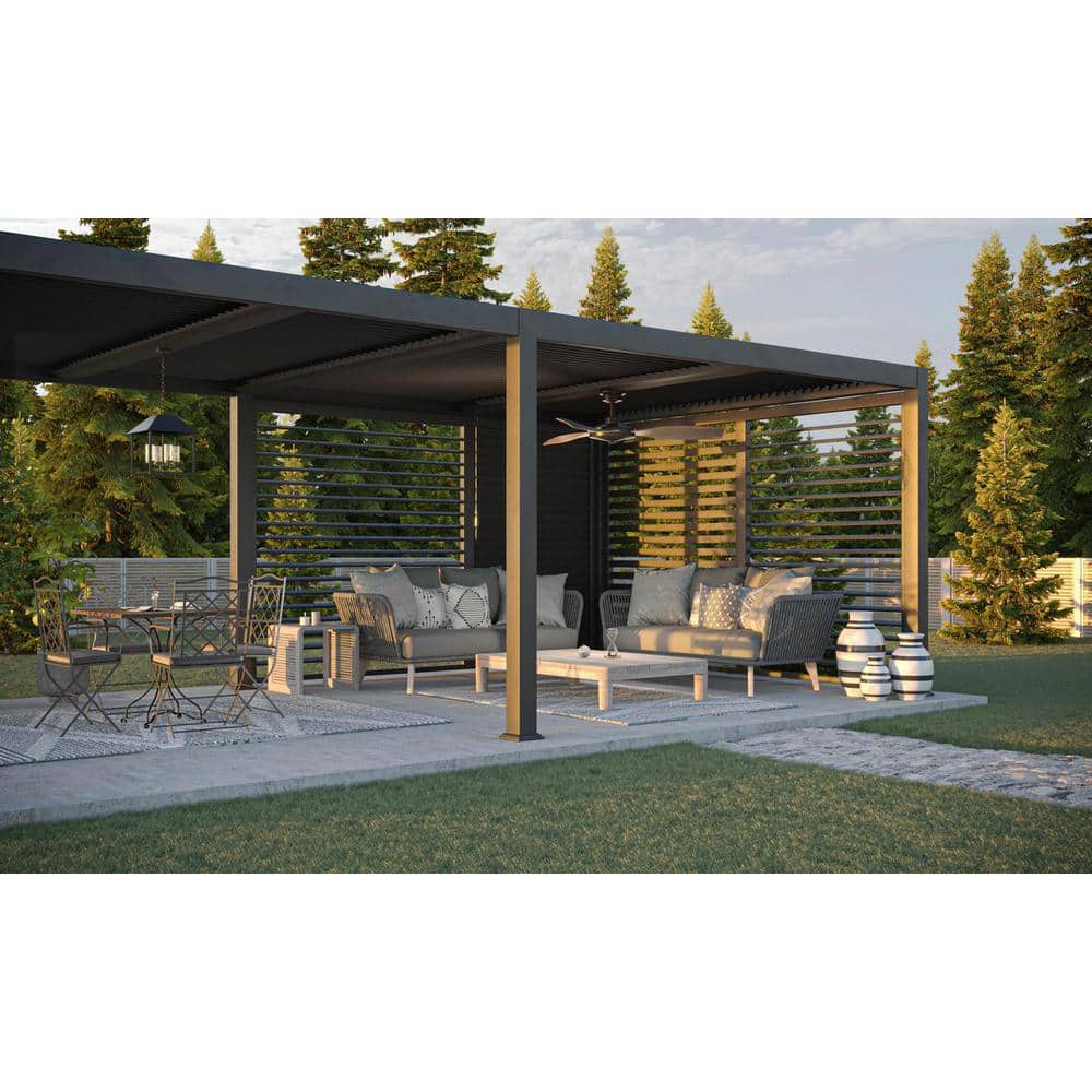 Chapel Black Glass Indoor/Outdoor Pendant Light