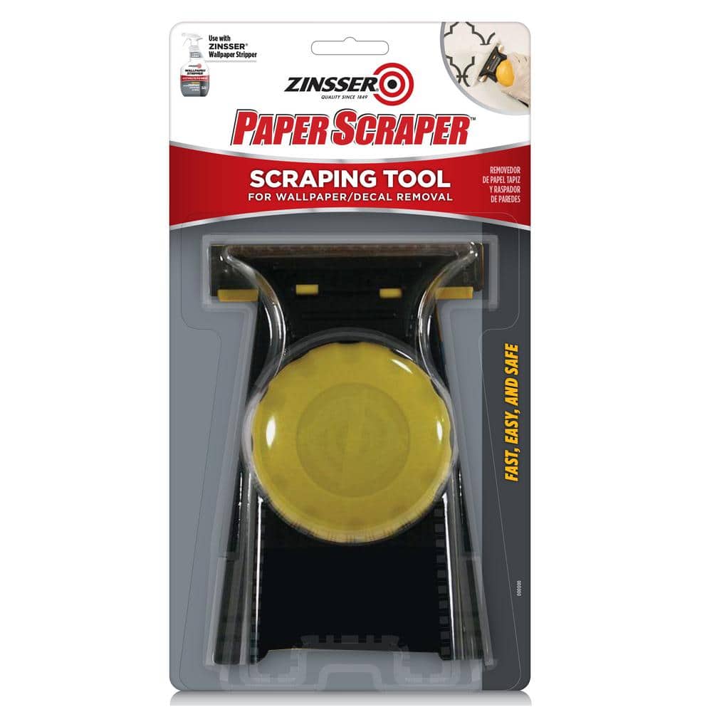 Zinsser Wallpaper Scraper Tool 6 Pack 338847 The Home Depot