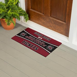 University of South Carolina 28 in. x 16 in. PVC "Come Back With Tickets" Trapper Door Mat