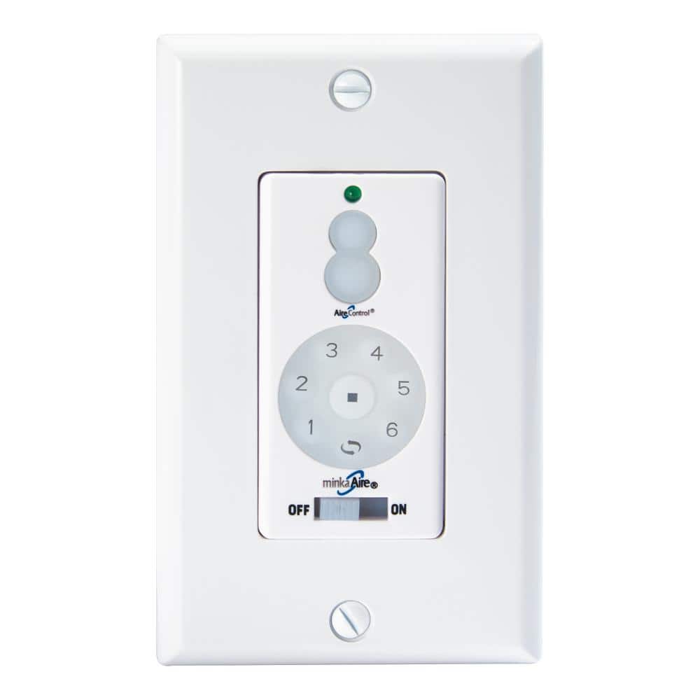 Aire-Control 6-Speed 256 Bit Dimmer Fan Control with Wallplate Switch, White price history on PriceWatchPro