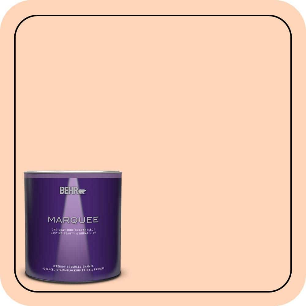 1 qt. #260A-3 Peach Beige Eggshell Enamel Interior Paint & Primer price history on PriceWatchPro